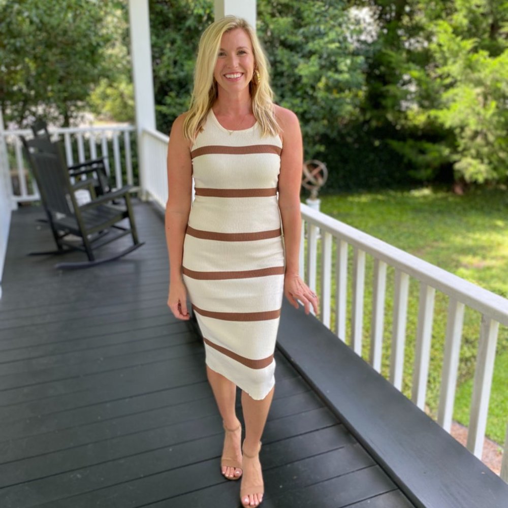 Endless Blu. Midi Sweater Dress